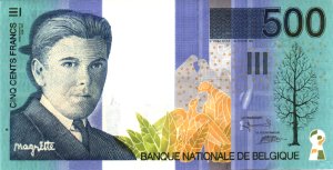 Billet de 500 Bf (spcimen)